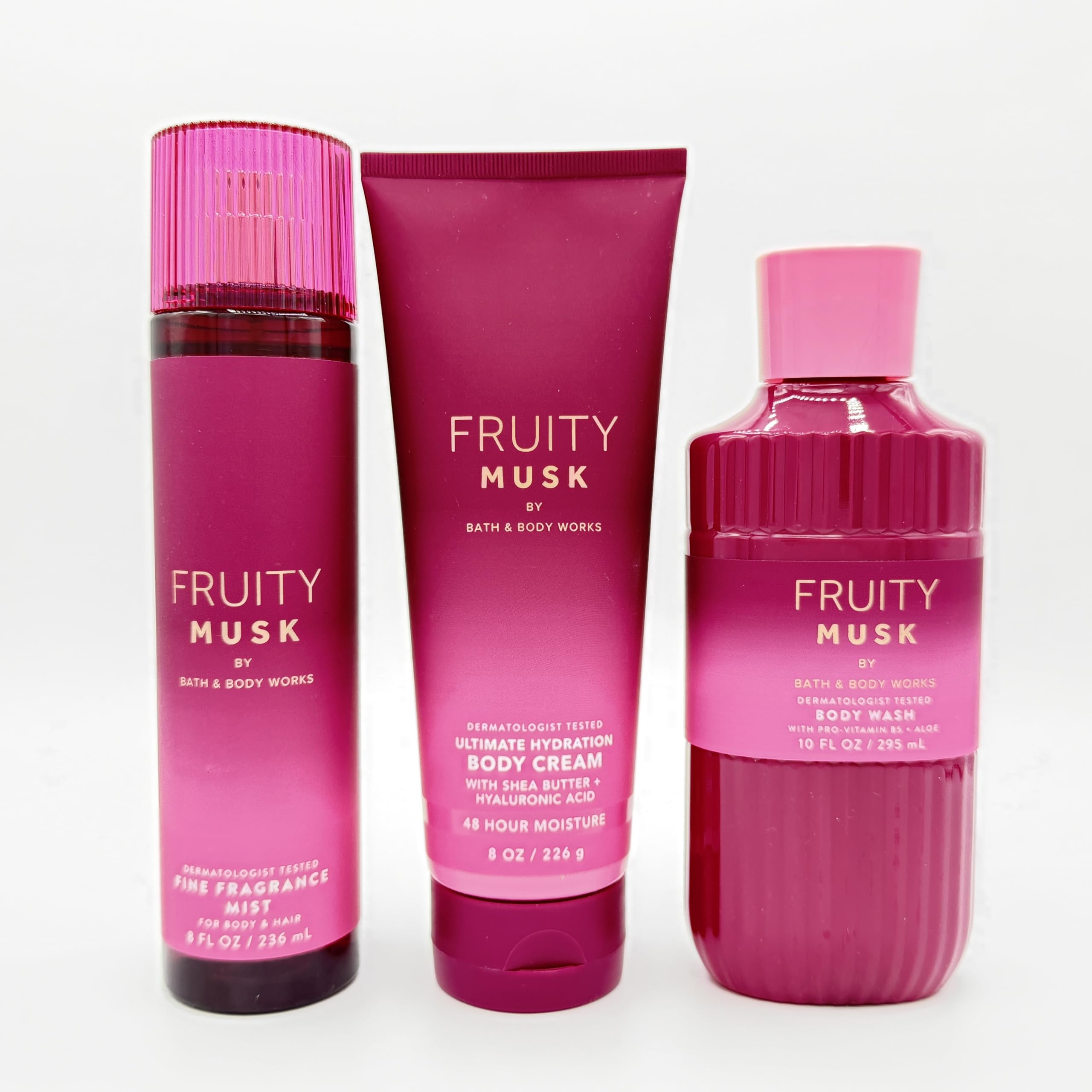 Amazon.com : Bath & Body Works Fruity Musk 3-Piece Set | Includes